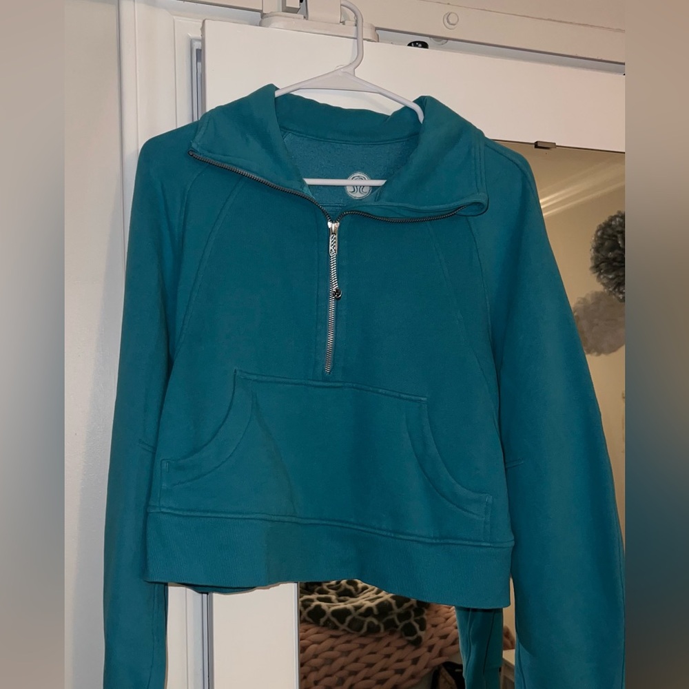 lululemon athletica Blue Half-Zip Pullover - Picture 2 of 3